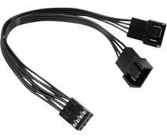 „Inter-Tech 88885521“, 0,15 m, kištukas/lizdas, juodas, tiesus, tiesus