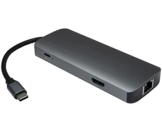 Inter-Tech Dockingstation USB-C Argus 7in1