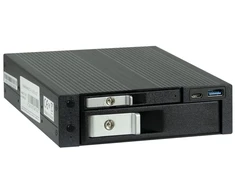 Kieszeń Inter-Tech Na dysk twardy ST-7227U na 1x 6,35cm 2,5 cala i 1x 8,89cm 3,5 cala 1x USB 3.0 TypeC 1x USB 3.0 TypeA (88887366)
