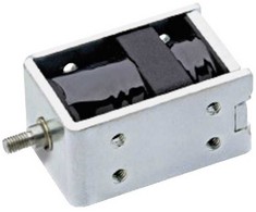Raudonas MAGNETICS ITS-LX-2218-12VDC-6mm dvikryptis kėlimo magnetas 5 N / 20 N 12 V/DC 53 W