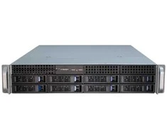 Inter-Tech Case IPC Storage 2U-2408 be maitinimo šaltinio