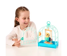 Interaktyvus žaislinis paukščiukas Little Live Pets My Really Real Bird &amp; Cage Indie