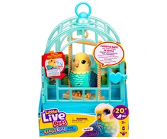Interaktyvus žaislinis paukščiukas Little Live Pets My Really Real Bird &amp; Cage Indie