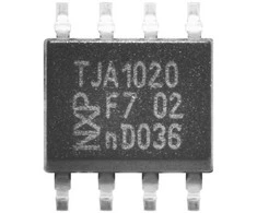 Concept Sąsajos integrinis procesorius – siųstuvas-imtuvas NXP Semiconductors TJA1020T/CM,118 LIN 1/1 SO-8