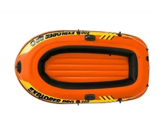 Intex 58356NP, Kūdikių valtelė, Berniukui/mergaitėms, PVC, Juoda, Oranžinė, Geltona