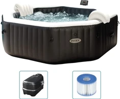 Intex PureSpa sūkurinė vonia 1098 L Jet &amp; Bubble Deluxe 218x71 cm, juoda