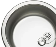 Intra Juvel Juvel Barents kriauklė KC380 matinė, įleidžiama montavimui, su kamščiu