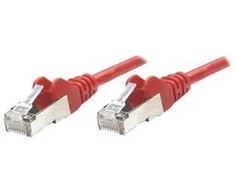 Intracom Intellinet Network Solutions Patch kabelis Cat5e SFTP 7,5m raudona (330688)
