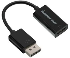 Kabelis IOGear DisplayPort - HDMI 0.15m juoda (GDPHD4KA)