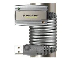Kabelis USB IOGear USB-A - 5 m Sidabrinė (GUE216)