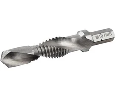 Grąžtas Ironside Kombitap HSS M10x1,5 mm su 1/4'' 6 briaunų kotu