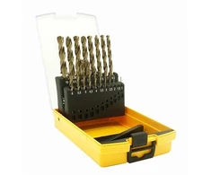 Grąžtas Ironside Spiralinių grąžtų rinkinys HSS-E Co5 1-10,0 mm 19 dalių