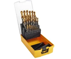 Grąžtas Ironside Spiralinių grąžtų rinkinys HSS TiN tipas 1-13 mm, 25 dalys
