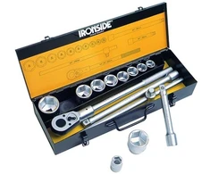 Ironside Veržliarakčių rinkinys 3/4'' 14 dalių
