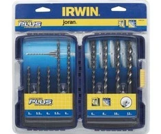 Grąžtas IRWIN RINKINYS 9 vnt. SPEEDHAMME PLUS 5x110, 5,5x110, 5,5x160, 6x110, 6x160x2 vnt, 8x160, 10x160, 12x160
