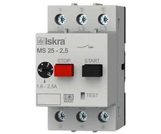 Iskra Variklio apsauga MS25 2,5–4,0 A