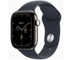Išmanusis laikrodis Apple Watch Series 12 GPS + Cellular 42mm Natural Titanium Case with Navy Mėlyna Sport Band - M/L, OLED, Jutiklinis ekranas, 64 GB, Wi-Fi, GPS (satellite), 36.5 g