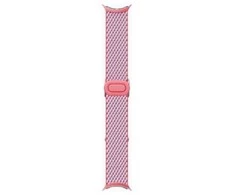 Google Pixel Watch 3 (41mm). Woven Band. Peony