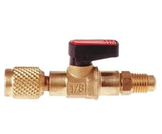 ITE Rutulinis vožtuvas BVS 1/4''X1/4'' fl raudonas