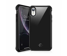ITSKINS BALLISTIC // STIKLINIS dėklas, Apple, iPhone XR, juodas
