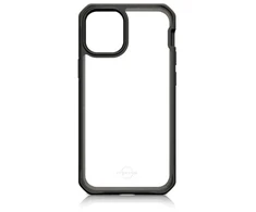 ITSKINS Feronia Bio, Dėklas, Apple, iPhone 12 Pro Max, 17 cm (6,7"), Juodas, Permatomas