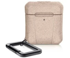ITSKINS FERONIABIO dėklas, skirtas „AirPods®“ (1-os ir 2-os kartos). Natūralus