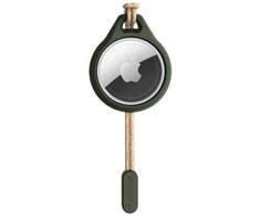 ITSKINS FERONIABIO dėklas, skirtas „Apple AirTags®“. Chaki žalias.