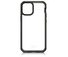 ITSKINS Feronia Bio, Dėklas, Apple, iPhone 12 Pro Max, 17 cm (6,7"), Juodas, Permatomas