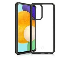 ITSKINS FERONIABIO PURE dėklas, skirtas „Samsung Galaxy A52s 5G / A52 4G / 5G®“. Juodas ir skaidrus.
