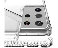 ITSKINS HYBRID CLEAR dėklas, skirtas Samsung Galaxy S21 Ultra 4G / 5G®. Permatomas