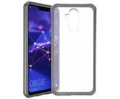 ITSKINS HYBRID FROST dėklas, skirtas Huawei Mate 20 Lite®. Juodas ir skaidrus.