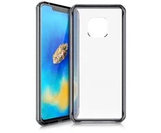ITSKINS HYBRID FROST dėklas, skirtas Huawei Mate 20 Pro®. Juodas ir skaidrus.