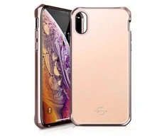 ITSKINS HYBRID GLASS dėklas, skirtas iPhone XS / X®. Rožinis