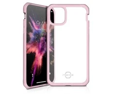 ITSKINS HybridSolid, Dėklas, Apple, iPhone 11 Pro, 14,7 cm (5,8"), Rožinis, Permatomas