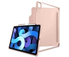 ITSKINS HYBRID SOLID FOLIO dėklas, skirtas iPad Air 2020 (4. kartos)®. Rožinio aukso spalvos.