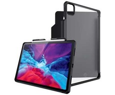 „ITSKINS HYBRID SOLID FOLIO“ dėklas, skirtas „iPad Pro 12.9" 2020“ (3 ir 4 kartos)®. Juodas