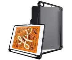ITSKINS HYBRID SOLID FOLIO dėklas, skirtas iPad Mini (4 ir 5 kartos)®. Juodas