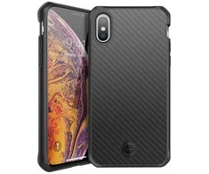 ITSKINS HybridFusion, Dėklas, Apple, iPhone Xs Max, 16,5 cm (6,5"), Anglies pluošto