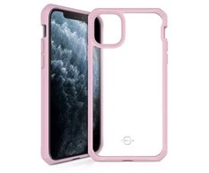 ITSKINS HybridSolid, Dėklas, Apple, iPhone 11 Pro Max, 16,5 cm (6,5"), Rožinis, Permatomas