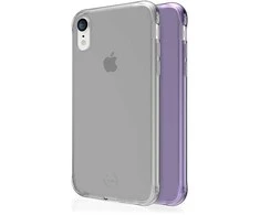 ITSKINS NANO DUO dėklas, skirtas „iPhone XR®“. Šviesiai violetinis ir skaidrus.