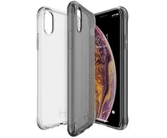 ITSKINS NANO DUO dėklas, skirtas iPhone XS Max®. Juodas ir skaidrus.