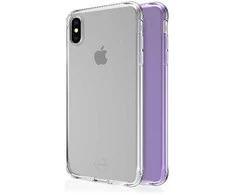 ITSKINS NANO DUO dėklas, skirtas „iPhone XS Max®“. Šviesiai violetinis ir skaidrus.