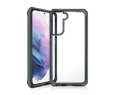 ITSKINS SupremeClear, Dėklas, Samsung, Galaxy S21+, 17 cm (6,7"), Juodas, Baltas