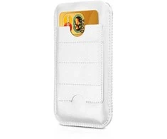Dėklas ITSKINS Daytona SLEEVE XL dydžio mobiliojo telefono krepšys - dirbtinės odos - baltas