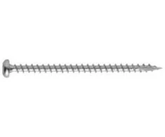 ITW NKT universalus varžtas 5,0 x 25 mm - TX20, plokščia galvute, šiurkštus medinis sriegis. „Spun+“, elz. - 200 vnt.