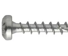 ITW NKT universalus varžtas 5,0x25 mm - TX20, plokščia galvute, susuktas + Duramax 1000, pilnas sriegis - 200 vnt.