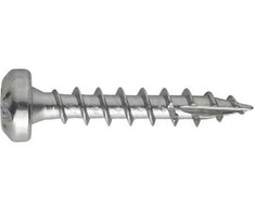 ITW NKT universalus varžtas 5,0x50 mm - TX20, plokščia galvute, suktas + Duramax 1000, pilnas sriegis - 100 vnt.