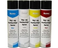 ITW Kelių ir ženklinimo dažai, raudoni, 600 ml purškiami. Skirti kelių, pakuočių, įrankių, vamzdžių, jungčių, grindų ir visur kitur žymėjimui.