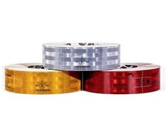 Trefl IWH Oznaczenie konturu ECE-104 raudona rolka 50mx50mm 097618 Oznaczenie konturu taśma odblaskowa raudona 1 vnt. (L x B) 50 m x 50 mm