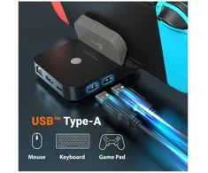 J5create - Mini įkrovimo stotelė, skirta „Nintendo Switch“